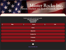 Tablet Screenshot of masterrocks.com